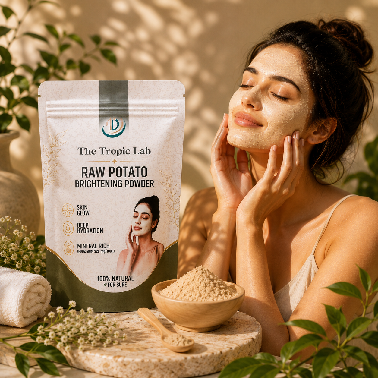 Nature's Brightening Ritual for Your Face