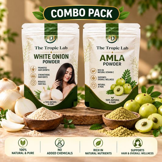 Onion powder & Amla powder Combo pack