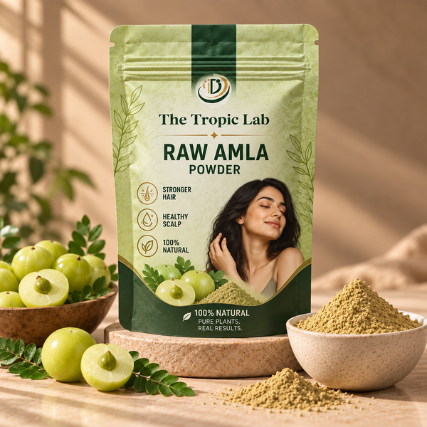 Pure Amla Powder for Hair Growth, Strength & Shine