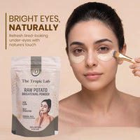 Raw Potato Brightening Powder for Under-Eye Care